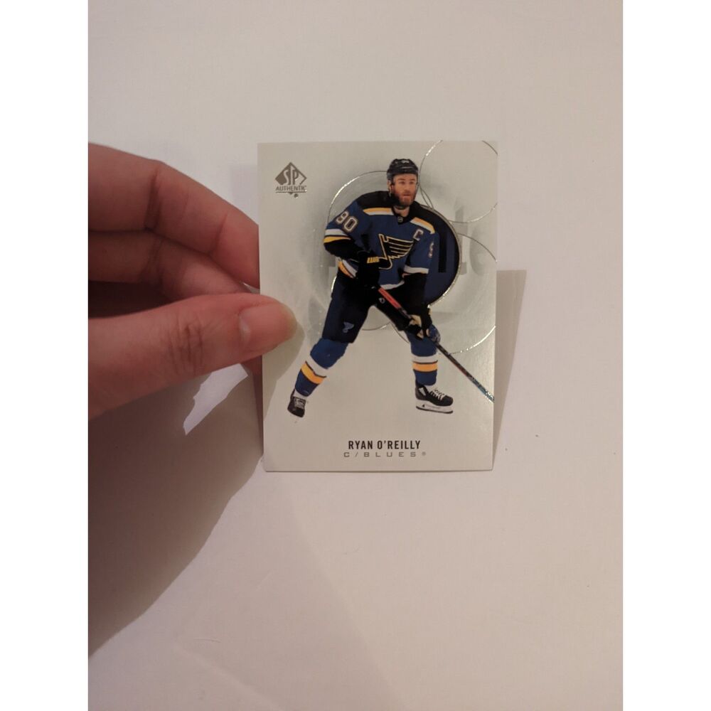 2020-21 Upper Deck SP‎ Authentic- #8 Ryan O'Reilly St.Louis Blues Center Card